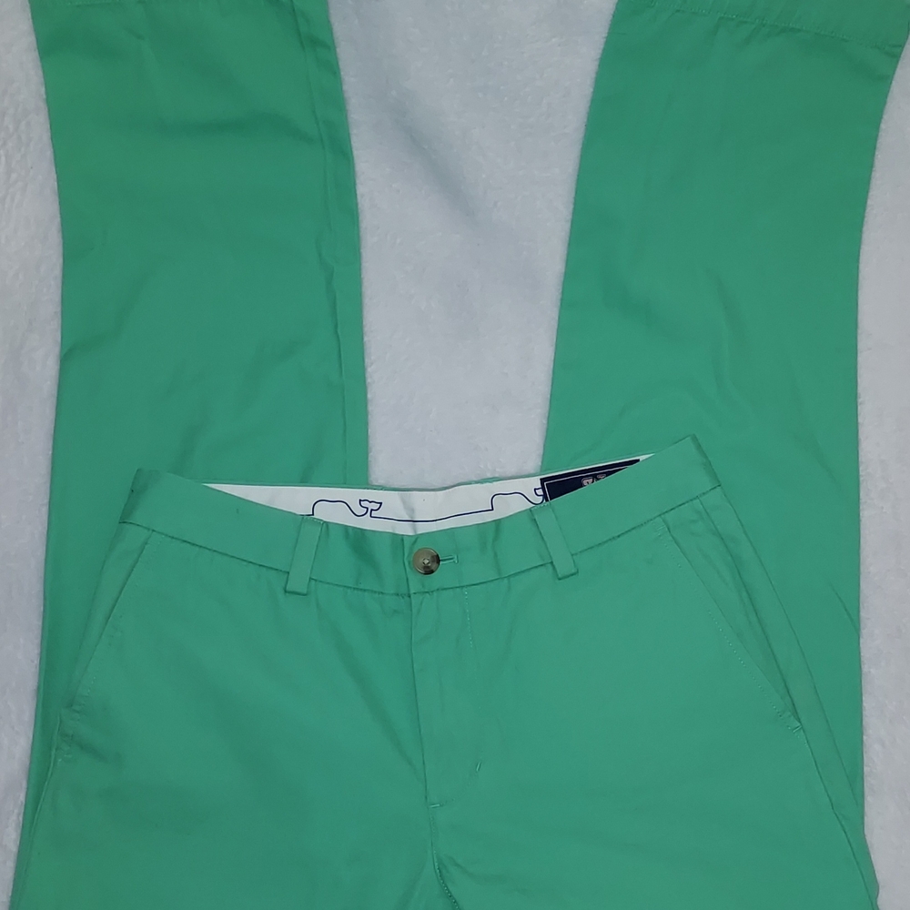 Vineyard Vines Breaker Pants Men's Size 30x30 Mint Green Easter Chino Preppy